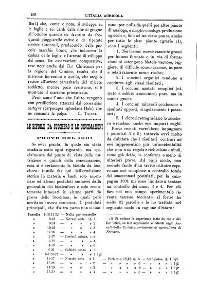 L' Italia agricola giornale di agricoltura