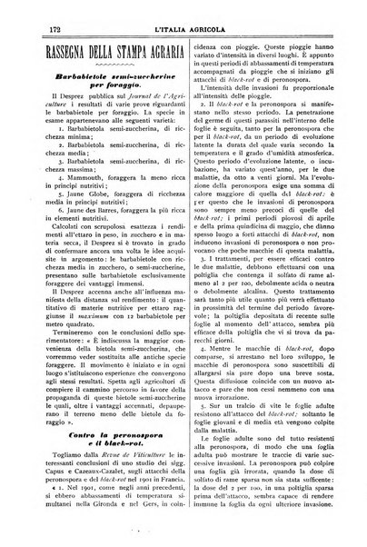 L' Italia agricola giornale di agricoltura