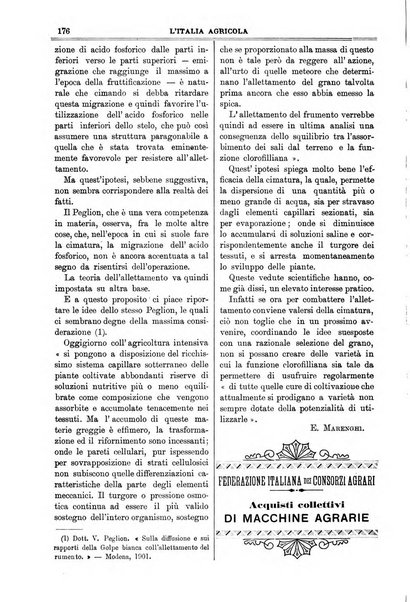 L' Italia agricola giornale di agricoltura