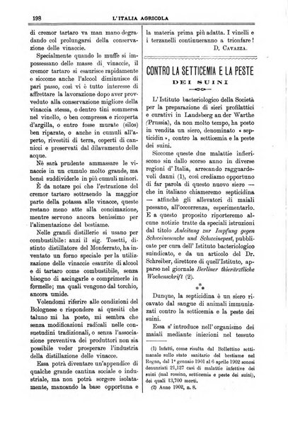 L' Italia agricola giornale di agricoltura