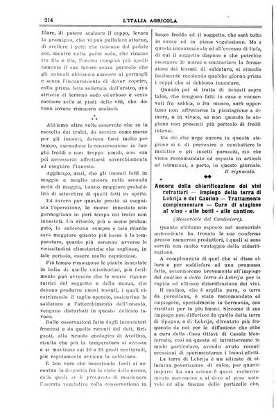 L' Italia agricola giornale di agricoltura