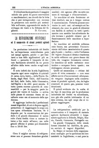 L' Italia agricola giornale di agricoltura