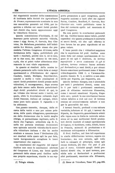 L' Italia agricola giornale di agricoltura