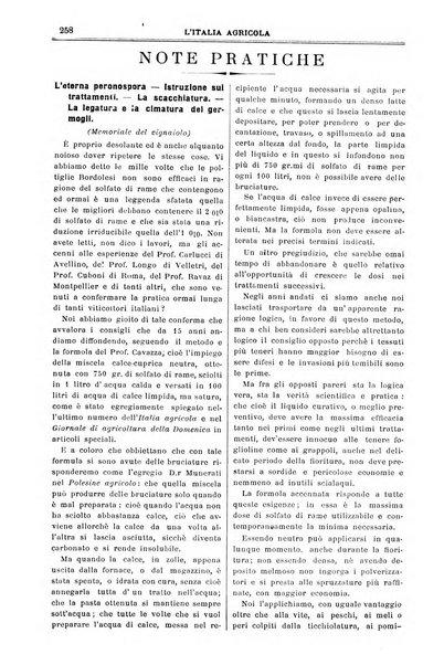 L' Italia agricola giornale di agricoltura