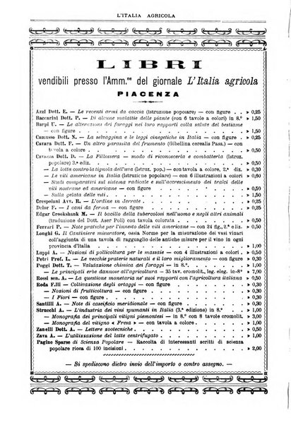 L' Italia agricola giornale di agricoltura