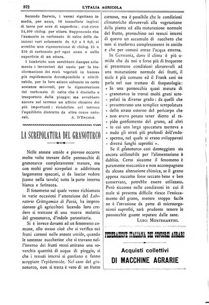 L' Italia agricola giornale di agricoltura