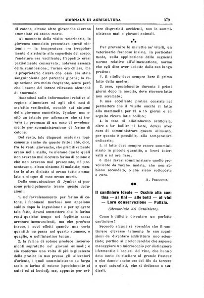 L' Italia agricola giornale di agricoltura