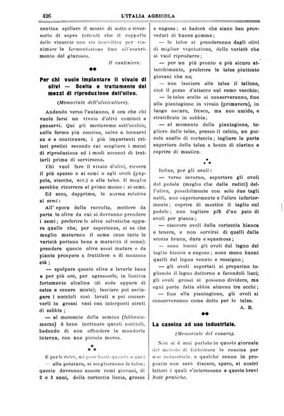 L' Italia agricola giornale di agricoltura