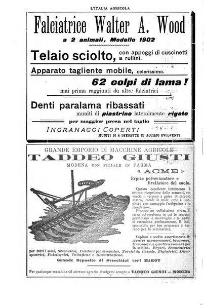 L' Italia agricola giornale di agricoltura