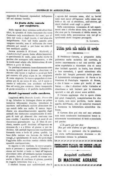 L' Italia agricola giornale di agricoltura