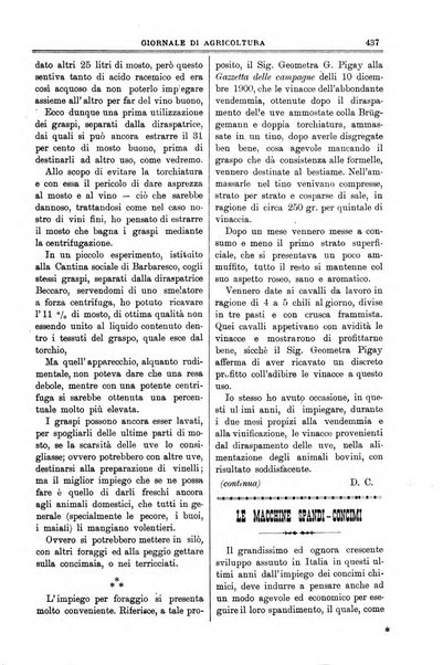 L' Italia agricola giornale di agricoltura