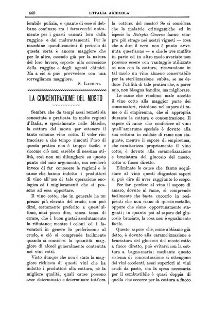 L' Italia agricola giornale di agricoltura