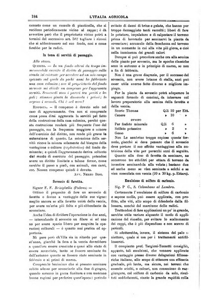 L' Italia agricola giornale di agricoltura