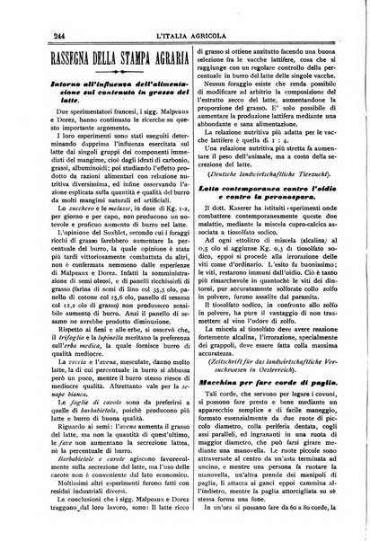 L' Italia agricola giornale di agricoltura