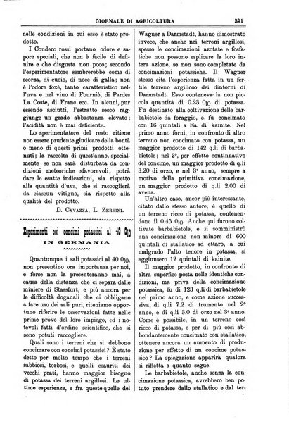 L' Italia agricola giornale di agricoltura