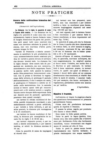 L' Italia agricola giornale di agricoltura