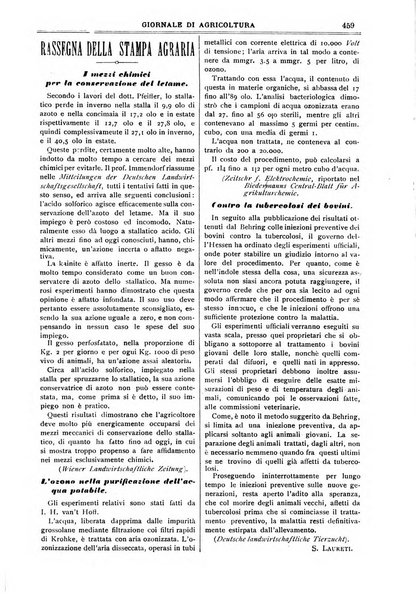 L' Italia agricola giornale di agricoltura