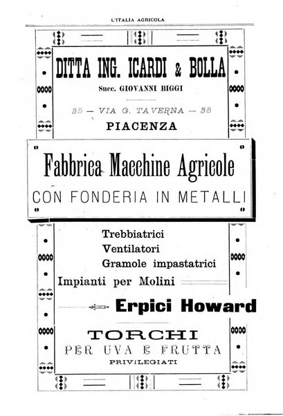 L' Italia agricola giornale di agricoltura