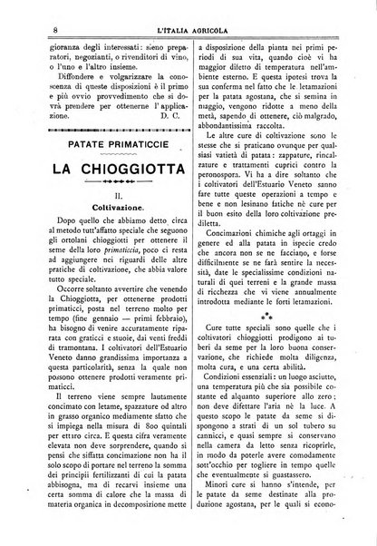 L' Italia agricola giornale di agricoltura