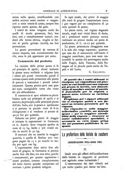 L' Italia agricola giornale di agricoltura