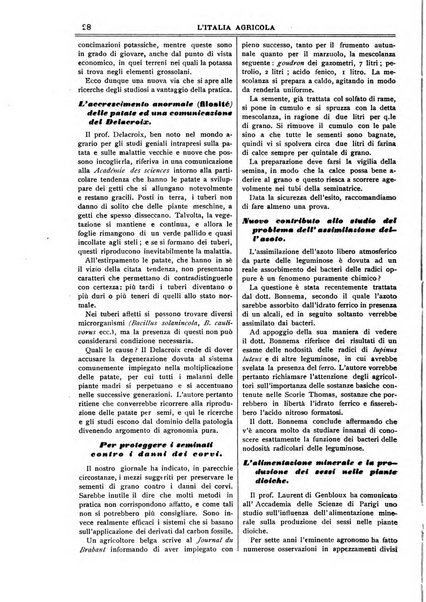 L' Italia agricola giornale di agricoltura