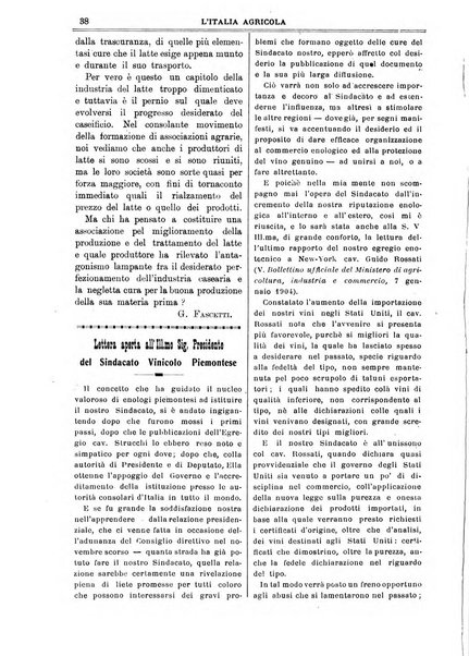 L' Italia agricola giornale di agricoltura