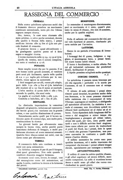 L' Italia agricola giornale di agricoltura