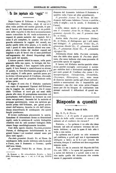 L' Italia agricola giornale di agricoltura