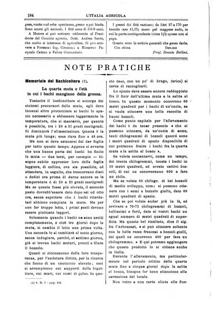 L' Italia agricola giornale di agricoltura