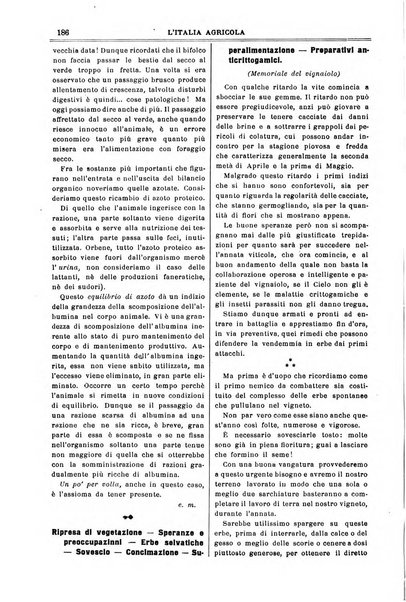 L' Italia agricola giornale di agricoltura