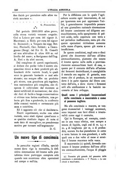 L' Italia agricola giornale di agricoltura