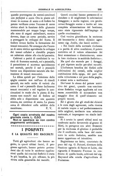 L' Italia agricola giornale di agricoltura