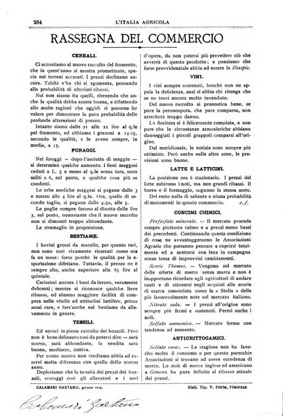 L' Italia agricola giornale di agricoltura