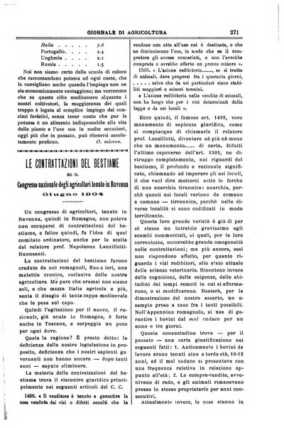 L' Italia agricola giornale di agricoltura