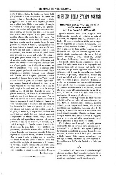 L' Italia agricola giornale di agricoltura