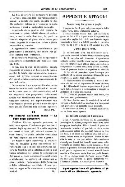 L' Italia agricola giornale di agricoltura