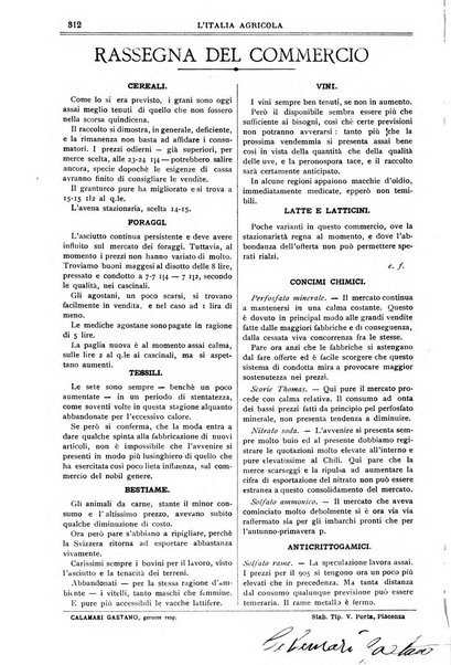 L' Italia agricola giornale di agricoltura