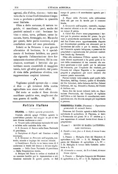 L' Italia agricola giornale di agricoltura