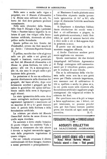 L' Italia agricola giornale di agricoltura