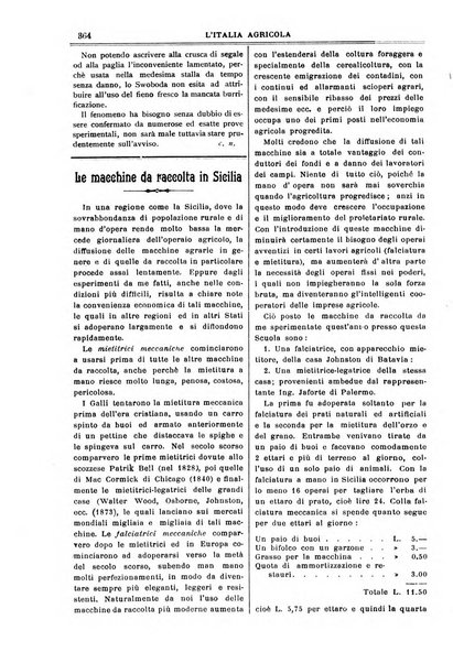 L' Italia agricola giornale di agricoltura