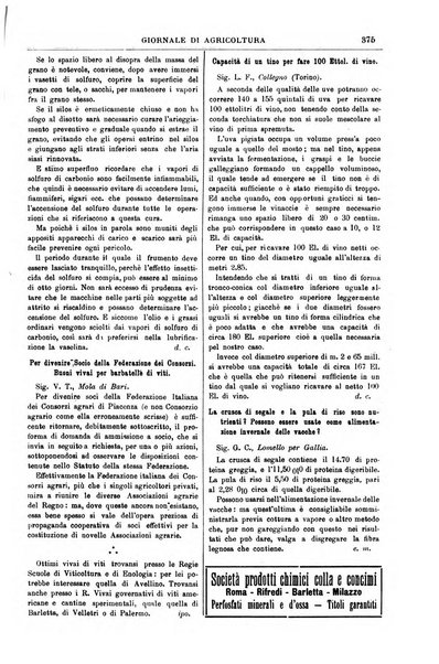 L' Italia agricola giornale di agricoltura