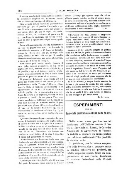 L' Italia agricola giornale di agricoltura