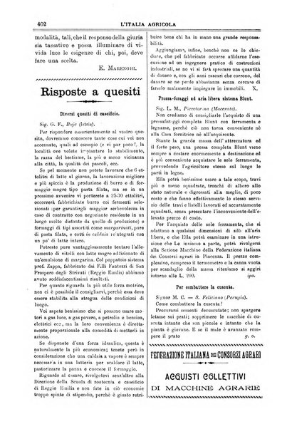 L' Italia agricola giornale di agricoltura