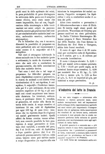 L' Italia agricola giornale di agricoltura