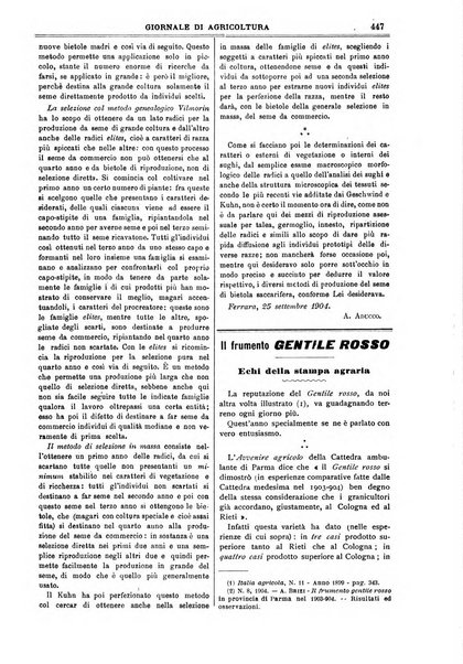 L' Italia agricola giornale di agricoltura