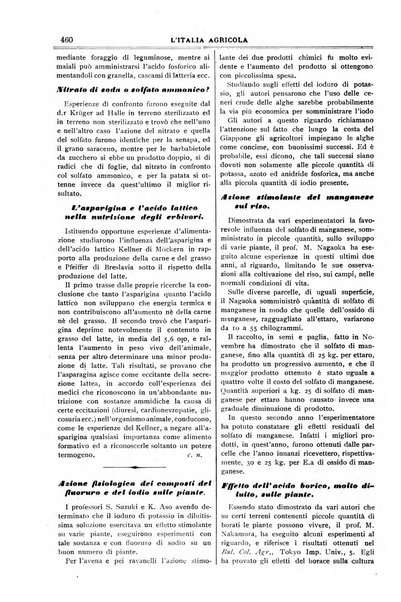 L' Italia agricola giornale di agricoltura