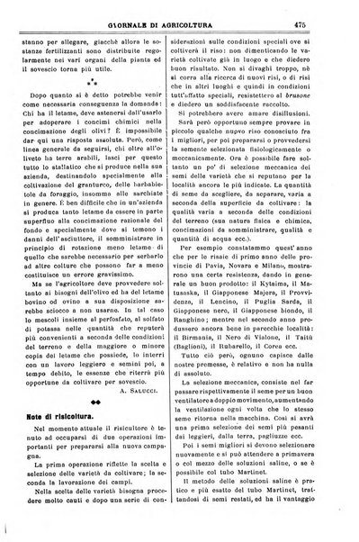 L' Italia agricola giornale di agricoltura