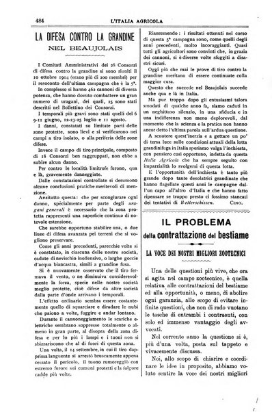 L' Italia agricola giornale di agricoltura