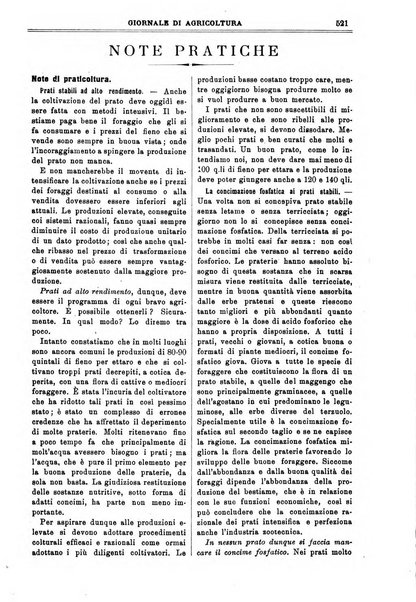 L' Italia agricola giornale di agricoltura