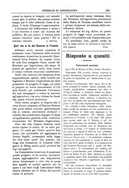 L' Italia agricola giornale di agricoltura